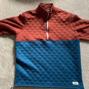 Eddie Bauer large 1/4 zip sweater